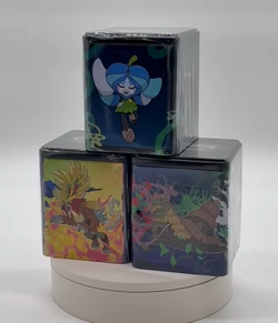 Lot of (3) Pokemon TCG Stacking Tins (3 Booster Packs Per Tin) SEALED NEW - Image 2