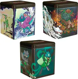 Pokemon TCG: Stacking Tins (3 Booster Packs Inside) Factory Sealed - Image 1