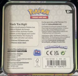 6 x Pokemon Stacking Tins Inc Booster Packs & Stickers - Brand New & Sealed - Image 2