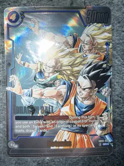 Gotenks SB02-022 SR Alt Art - Manga Booster 02 Dragon Ball Fusion World 🔥🔥 - Image 2