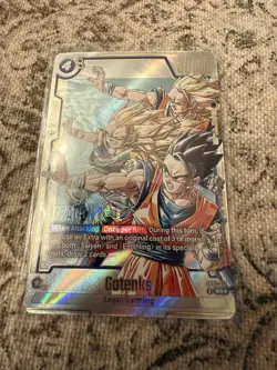 Gotenks SB02-022 Alt Art - Manga Booster 02 Dragon Ball Fusion World 🔥🔥 - Image 1