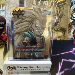 Dragon Ball Super Fusion Wold Manga Booster 2 Gotenks SB02-017 GOLD Leader - Image 2