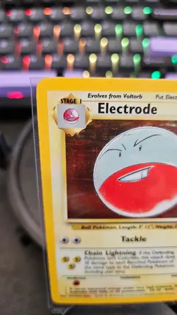 Pokemon TCG Electrode Jungle 2/64 Holo Unlimited Holo Rare Pokemon Card dm hp mp - Image 4