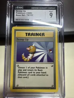 Scoop Up Pokemon 1999 Base Set 78/102 Rare Vintage Original - Image 1