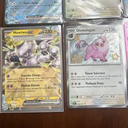 Pokemon TCG Scarlet And Violet (Ex, Aspec, Trainer) Full Art Lot of 10 Near Mint - Image 2
