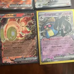 Pokemon TCG Scarlet And Violet (Ex, Aspec, Trainer) Full Art Lot of 10 Near Mint - Image 4