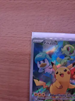Pokemon Pikachu TCG SVP027 Scarlet Violet Black Star Promo Card Sealed - Image 2