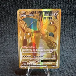 Pokemon Dragonite EX 106/108 Evolutions Ultra Rare Full Art Holo 180 HP Card - Image 1