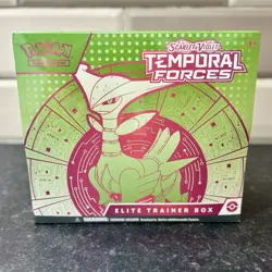 Pokemon - Temporal Forces Iron Leaves Elite Trainer Box ETB | Brand New & Sealed - Image 1