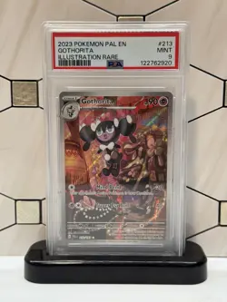 2023 POKEMON PAL EN-PALDEA EVOLVED ILLUSTRATION RARE #213 GOTHORITA PSA 9 - Image 1