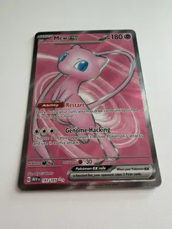 Pokemon 151 Mew EX 193/165 Ultra Rare Full Art - Near Mint - Image 4