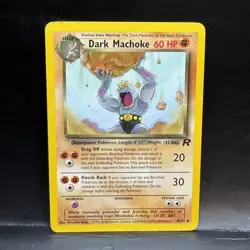 Dark Machoke - 40/82 Team Rocket - LP/MP Unlimited Pokemon TCG - Image 1