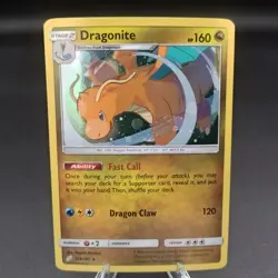 Dragonite 119/181 - Pokemon TCG Sun & Moon Team Up Promo COSMOS Holo Rare NM - Image 1