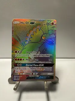 Pokemon TCG HO-OH GX Sun & Moon Sm80 Promo Promo - Image 1