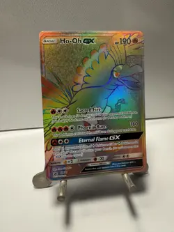 Pokemon TCG HO-OH GX Sun & Moon Sm80 Promo Promo - Image 3