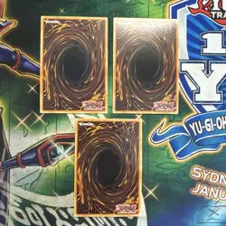 Yugioh! Charge of the Light Brigade RA02-EN055 x3 Playset Secret Rare 1st Ed NM - Image 2