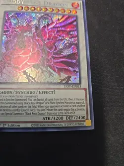 Ruddy Rose Dragon Secret Rare LIOV-EN035 Yugioh - Image 4