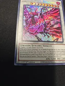Ruddy Rose Dragon Secret Rare LIOV-EN035 Yugioh - Image 5