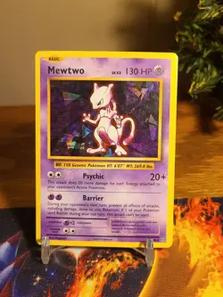 Cracked Ice Holo Mewtwo 51/108 - Pokemon Evolutions Card - MP - Image 1