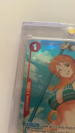 Bandai One Piece Nami OP01-016 Romance Dawn Foil Special Rare English Card - Image 5