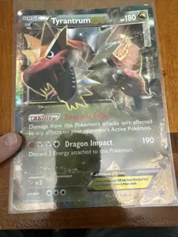 Tyrantrum EX XY70 OVERSIZED Jumbo Promo XY Black Star Promos Pokemon - Image 1