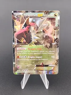 Pokemon Tyrantrum EX XY70 XY Black Star Promo Ultra Rare SEE PICS F - Image 1
