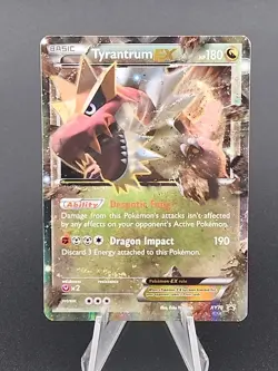 Pokemon Tyrantrum EX XY70 XY Black Star Promo Ultra Rare SEE PICS B - Image 1