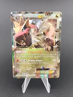 Pokemon Tyrantrum EX XY70 XY Black Star Promo Ultra Rare SEE PICS A - Image 1