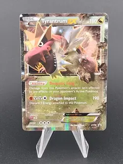 Pokemon Tyrantrum EX XY70 XY Black Star Promo Ultra Rare SEE PICS K - Image 1