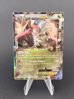 Pokemon Tyrantrum EX XY70 XY Black Star Promo Ultra Rare SEE PICS L - Image 1