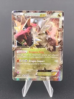 Pokemon Tyrantrum EX XY70 XY Black Star Promo Ultra Rare SEE PICS C - Image 1