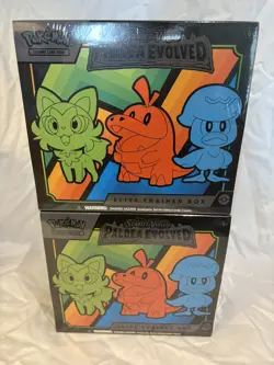 Pokemon TCG SV Paldea Evolved ETB Elite Trainer Box : Factory Sealed (Lot of 2) - Image 1