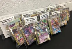 Pokemon Card Lot 100 OFFICIAL TCG Cards + Ultra Rare | VMAX GX EX VSTAR OR V! - Image 2
