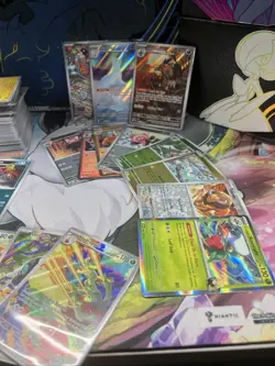 Pokemon Card Lot 100 OFFICIAL TCG Cards + Ultra Rare | VMAX GX EX VSTAR OR V! - Image 5