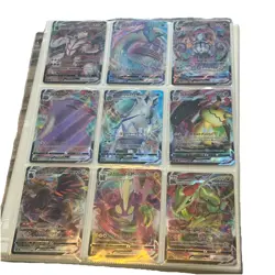 Pokemon Card Lot 120 OFFICIAL TCG Cards + 5 Ultra Rare | VMAX GX EX VSTAR OR V! - Image 1