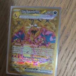 Charizard ex Gold Hyper Rare - 228/197 - Obsidian Flames Pokemon 2023 - Image 2