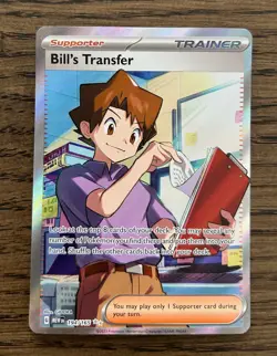 Pokemon 151 ENGLISH - OFF CENTER - BILL'S TRANSFER - ULTRA RARE - 194/165 - OC - Image 1
