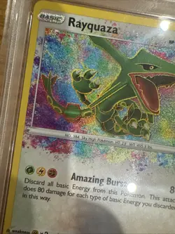 Rayquaza - 138/185 - Amazing Rare - Vivid Voltage - Pokemon Card - PSA 9 MINT - Image 2