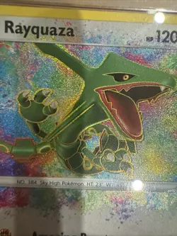 Rayquaza - 138/185 - Amazing Rare - Vivid Voltage - Pokemon Card - PSA 9 MINT - Image 2