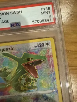 Rayquaza - 138/185 - Amazing Rare - Vivid Voltage - Pokemon Card - PSA 9 MINT - Image 4
