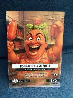 Panini Italian Brainrot TCG Card Bombasticcia Salsiccia 135/150 English Edition - Image 1