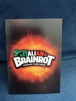 Panini Italian Brainrot TCG Card Bombasticcia Salsiccia 135/150 English Edition - Image 2