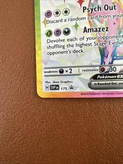 Espeon ex SVP175 Sv: Scarlet & Violet Promo Cards Holo - Image 5