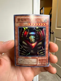 Sanga of the Thunder Super Rare RB-25 Japanese YuGiOh Card - Image 1