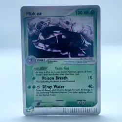 Pokemon TCG Karte - 2003 Muk EX (Holo Rare 96/97) EX Dragon Englisch - Image 1