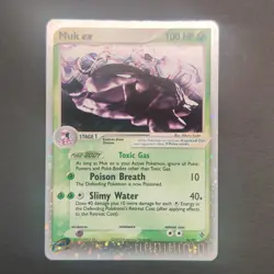 Pokemon TCG Karte - 2003 Muk EX (Holo Rare 96/97) EX Dragon Englisch - Image 2