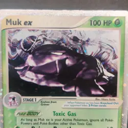 Pokemon TCG Karte - 2003 Muk EX (Holo Rare 96/97) EX Dragon Englisch - Image 5