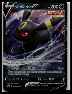 SWSH: Sword & Shield Promo Cards #SWSH203 Umbreon V - Image 1