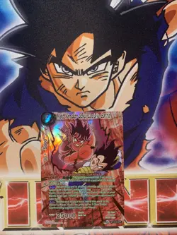 Dragon Ball Super Card Game Kaio-Ken Son Goku, Decisive Battle Near Mint SPR - Image 1