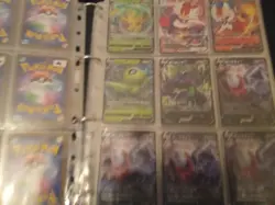 pokemon cards bundle job lot collection PART 7 !!!! BIG BINDER OVER 120 CARDS + - Image 5